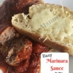 Marinara Sauce with Meatballs