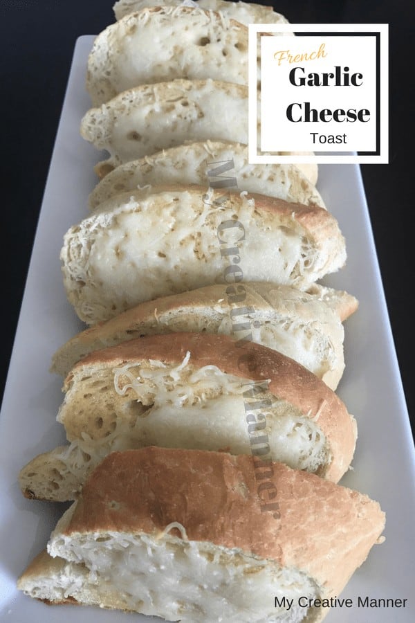 How to make garlic cheese toast #mycreativemanner