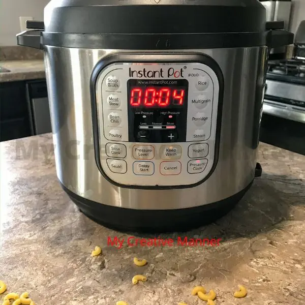 The front of an Instant Pot