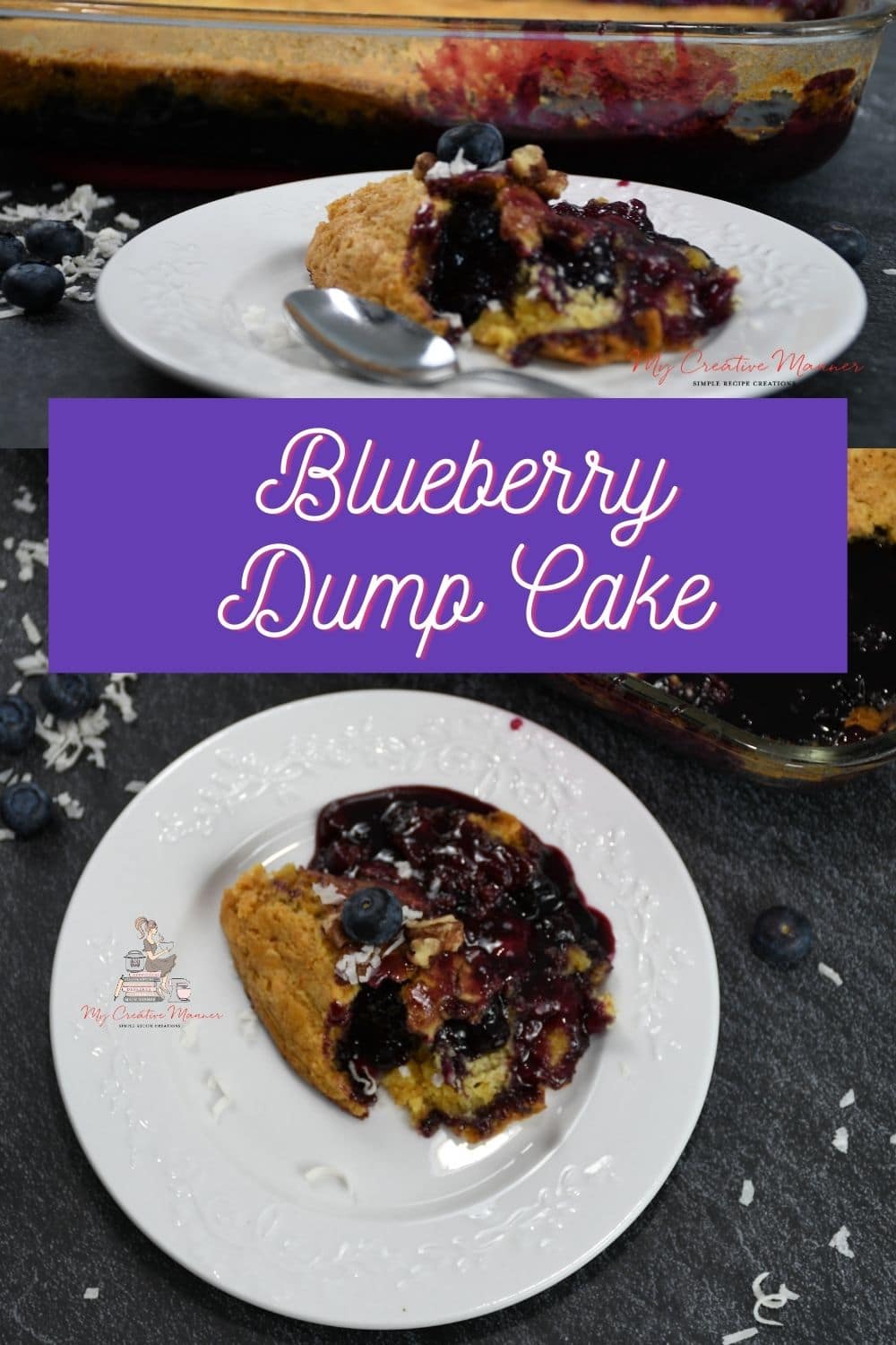 Blueberry Dump Cake Recipe Made With Only 3 Ingredients