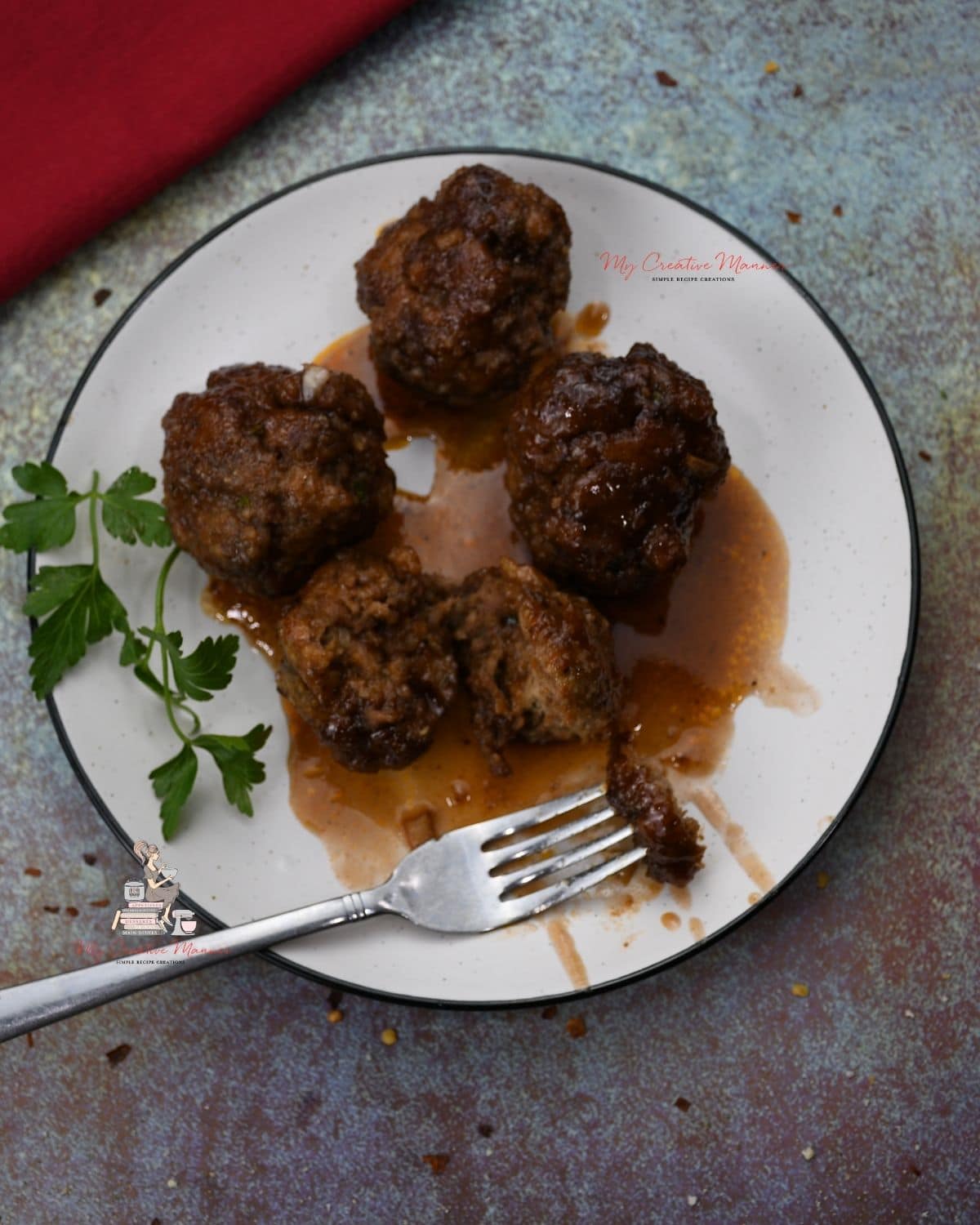 Easy BBQ Meatballs My Creative Manner