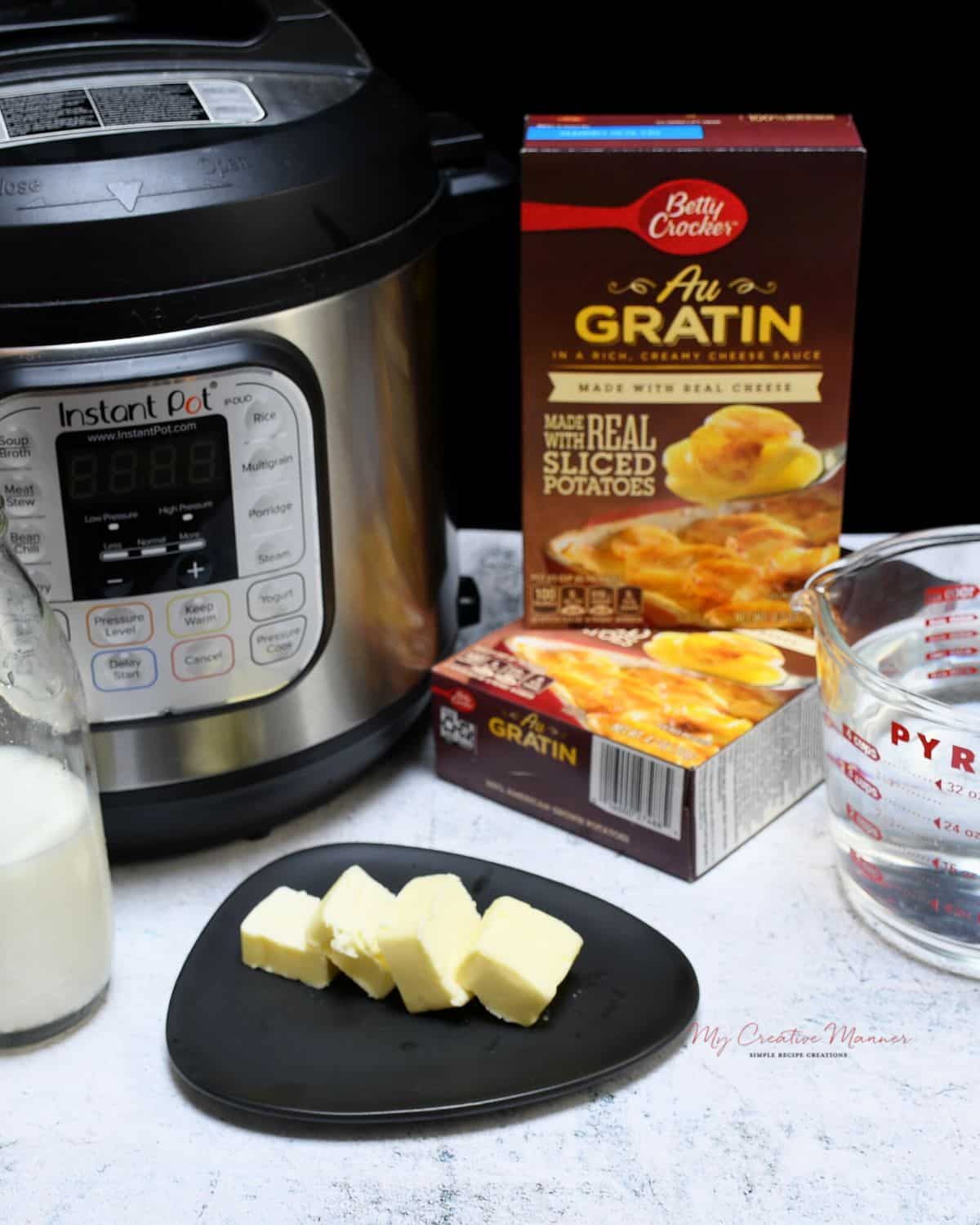 Instant Pot Au Gratin Potatoes (from a box) My Creative Manner