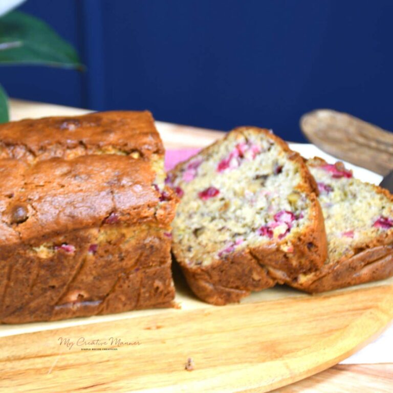 Easy Cranberry Banana Bread Recipe