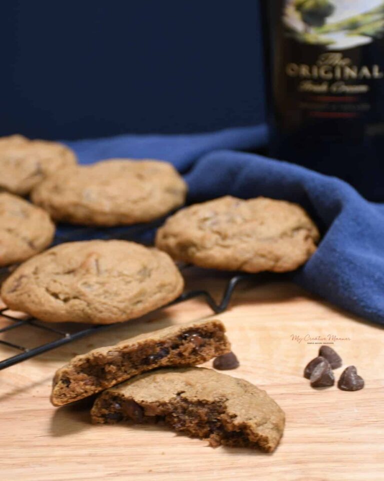 Baileys Irish Cream Chocolate Chip Cookies