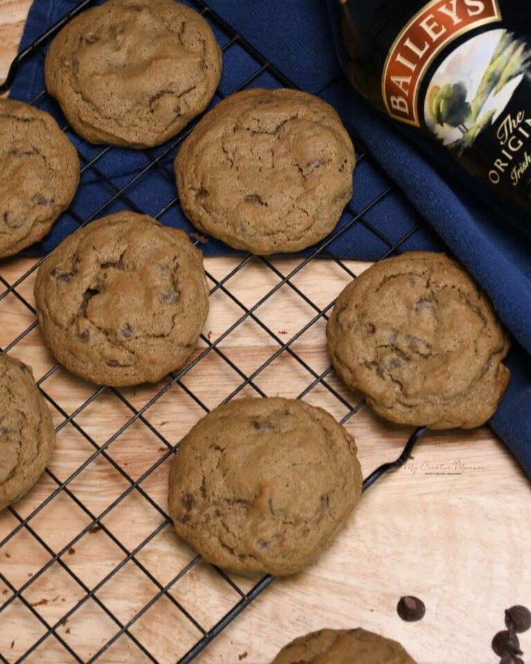 Baileys Irish Cream Chocolate Chip Cookies