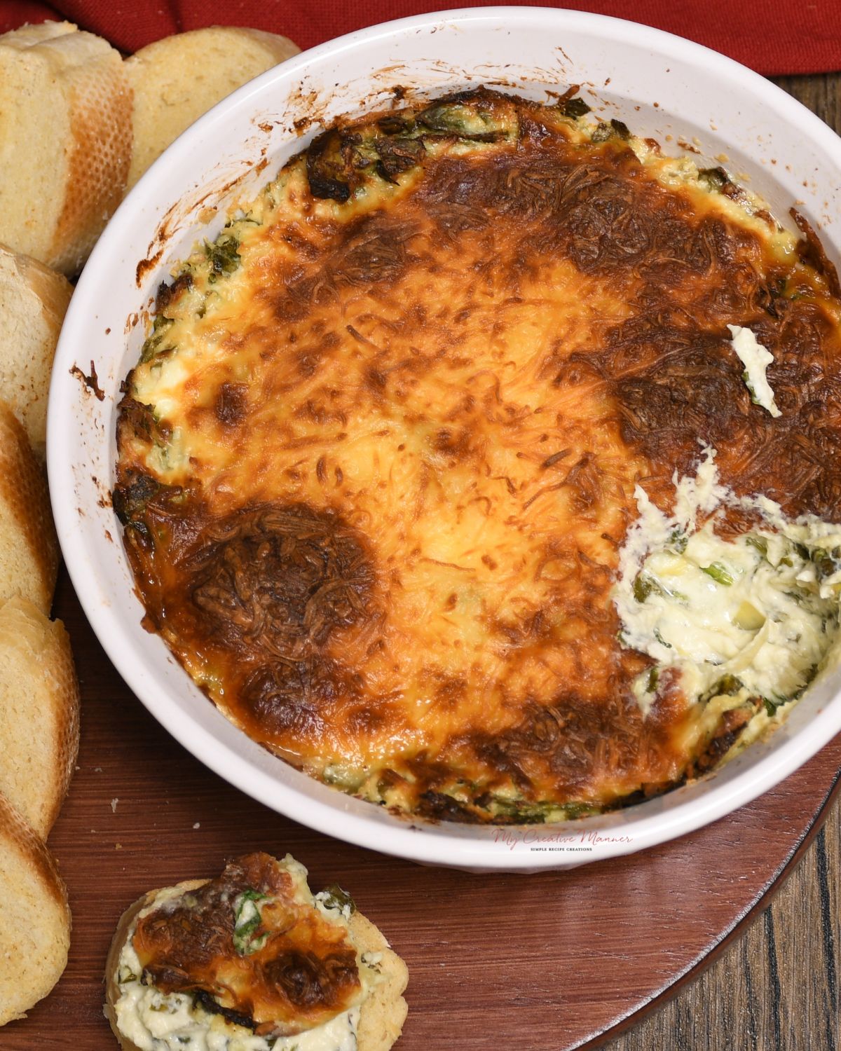 Crab Spinach Artichoke Dip Recipe
