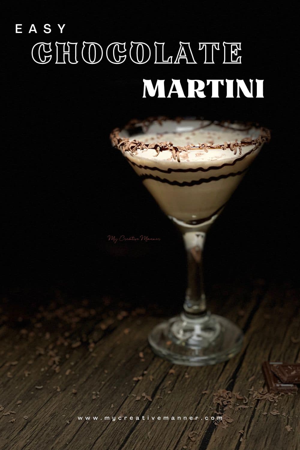 Easy Chocolate Martini Cocktail