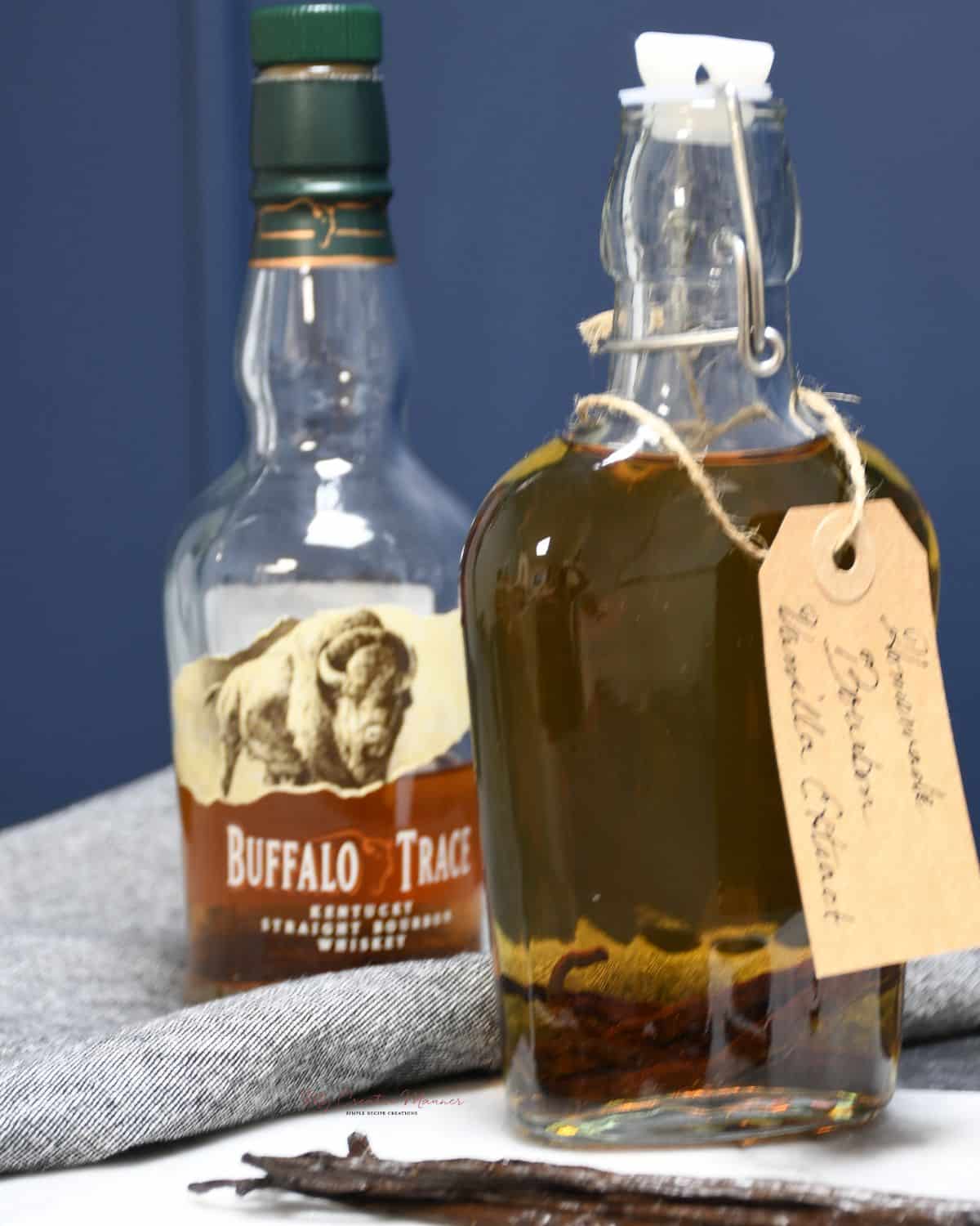 Homemade Bourbon Vanilla Extract