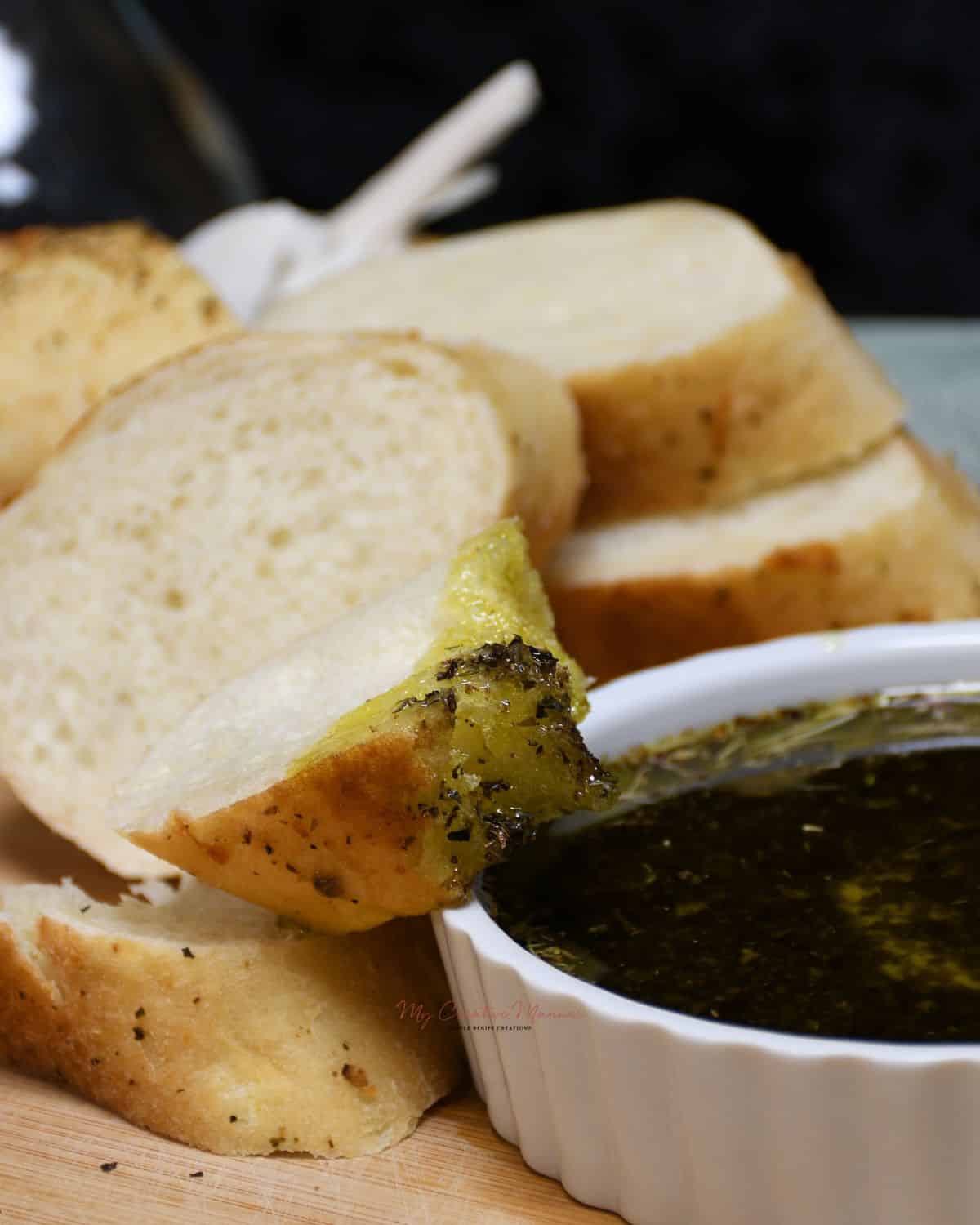 Olive Oil Bread Dip Restaurant Style My Creative Manner