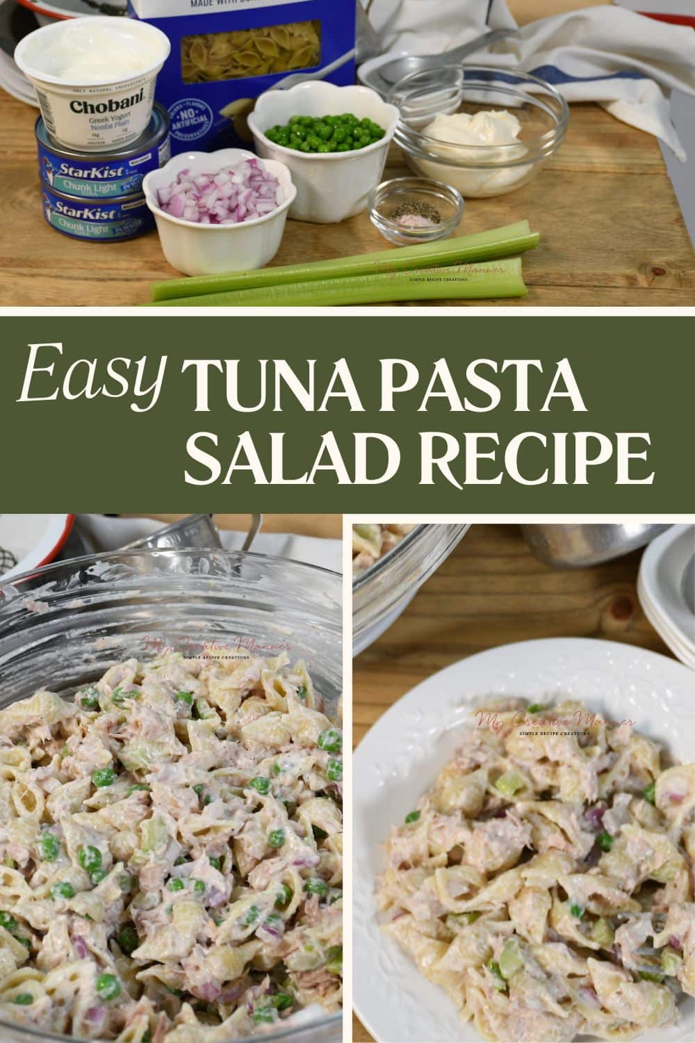 Easy Tuna Pasta Salad Recipe - My Creative Manner